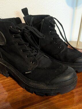 Palladium Womens Pallabase Twill Boots